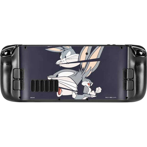Looney Tunes Bugs Bunny Sliced Steam Deck Handheld Gaming Computer Skin